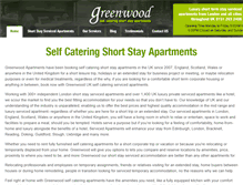 Tablet Screenshot of greenwoodapartments.co.uk